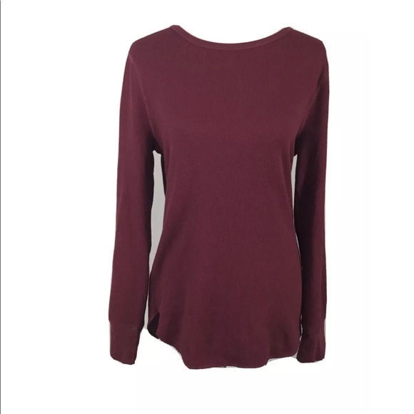 Old Navy Other - Old Navy Sz XL Thermal Pajama Pullover Wine